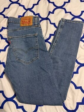 Levi's Classic Light Blue Denim Jeans Skinny Taper